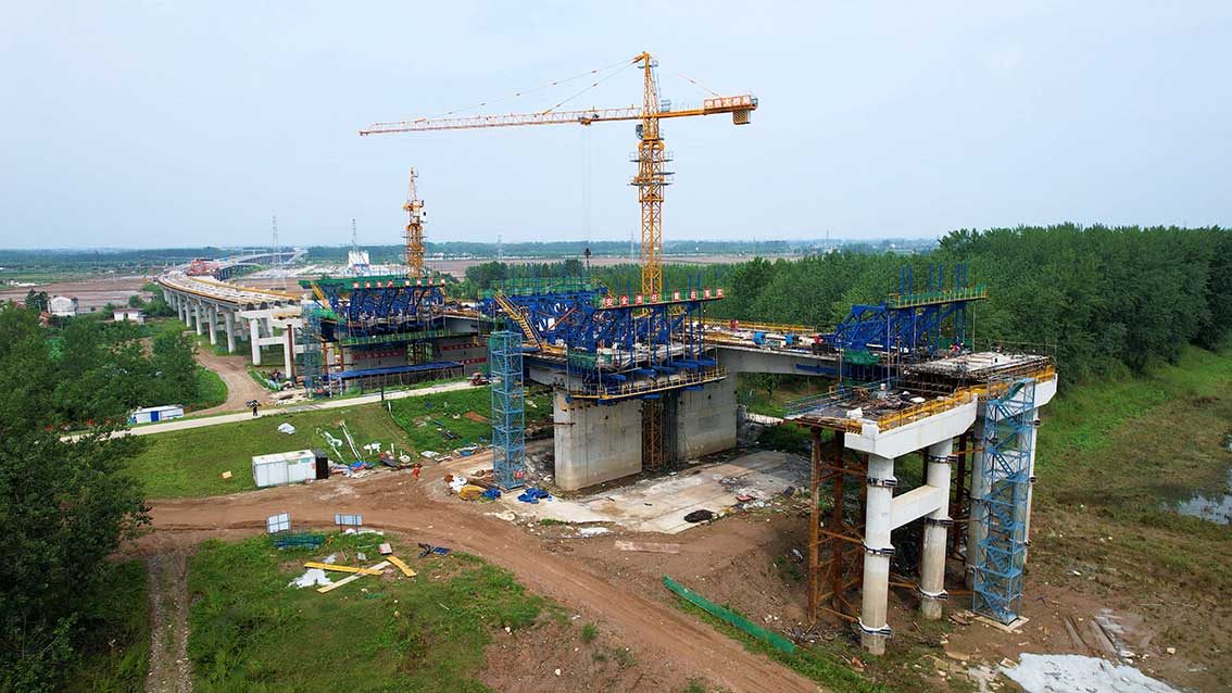 案例 | 中鐵大橋局347國道舉水河大橋工程新洲段標(biāo)準(zhǔn)化掛籃項目