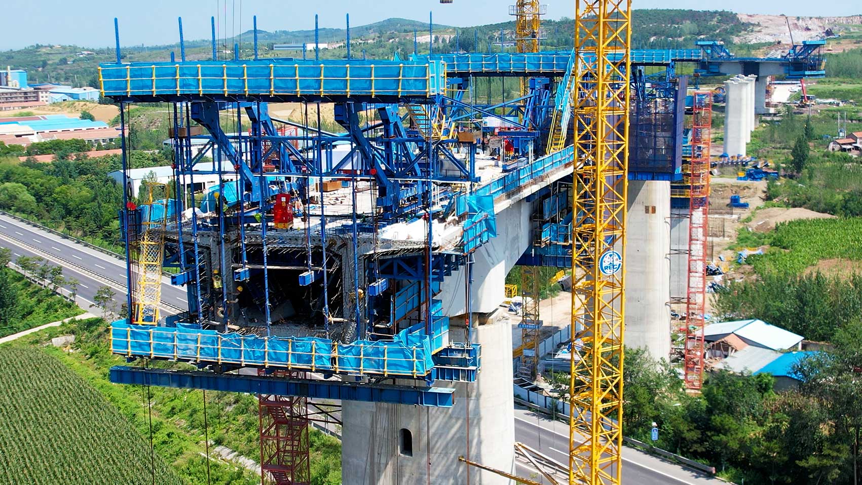 案例 | 中鐵大橋局濰宿高鐵至青島連接線4標(biāo)掛籃項目